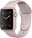 Front Zoom. Apple Watch Series 1 38mm Rose Gold Aluminum Case Pink Sand Sport Band - Rose Gold Aluminum.