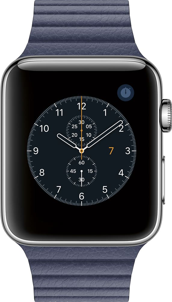 Alt View 11. Apple Apple Watch Series 2 42mm Stainless Steel Case
