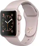 Best Buy Apple Watch Series 2 38mm Rose Gold Aluminum Case Pink Sand Sport Band Rose Gold Aluminum 2016 MNNY2LL A