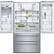 Alt View 12. Bosch - 800 Series 20.7 Cu. Ft. 4-Door French Door Counter-Depth Refrigerator.
