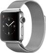 Apple - Apple Watch Series 2 38mm Stainless Steel Case Milanese Loop Band - Stainless Steel - Larger Front