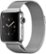 Front Zoom. Apple Watch Series 2 38mm Stainless Steel Case Milanese Loop Band - Stainless Steel.