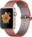 Front. Apple - Apple Watch Series 2 42mm Rose Gold Aluminum Case Space Orange/Anthracite Woven Nylon Band - Rose Gold Aluminum.