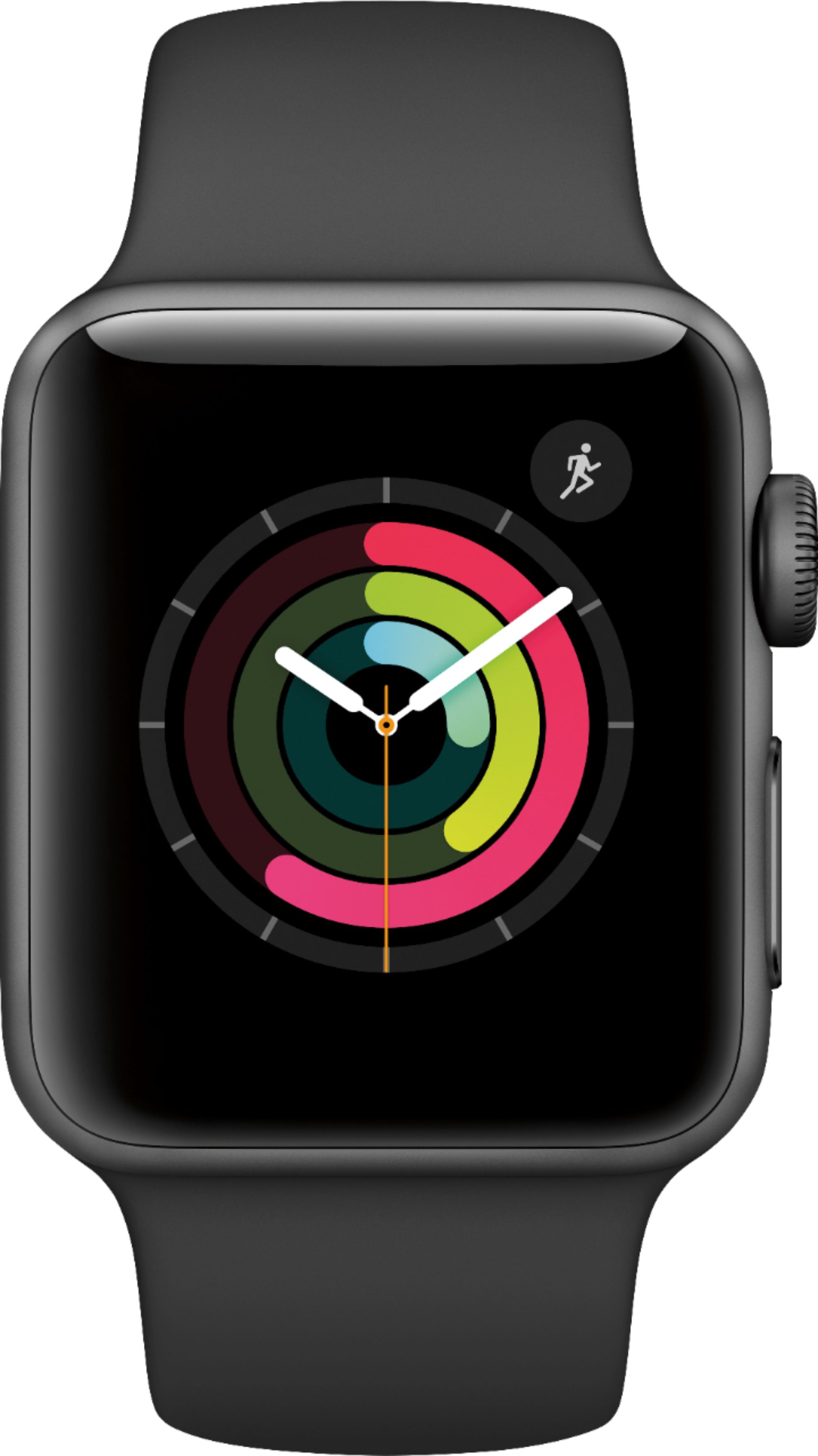 Best Buy: Apple Watch Series 2 42mm Space Gray Aluminum Case Black Sport  Band Space Gray Aluminum MP062LL/A