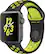 Front. Apple - Apple Watch Nike+ 38mm Space Gray Aluminum Case Black/Volt Nike Sport Band - Space Gray Aluminum.