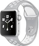 Best Buy Apple Watch Nike 38mm Silver Aluminum Case Silver White