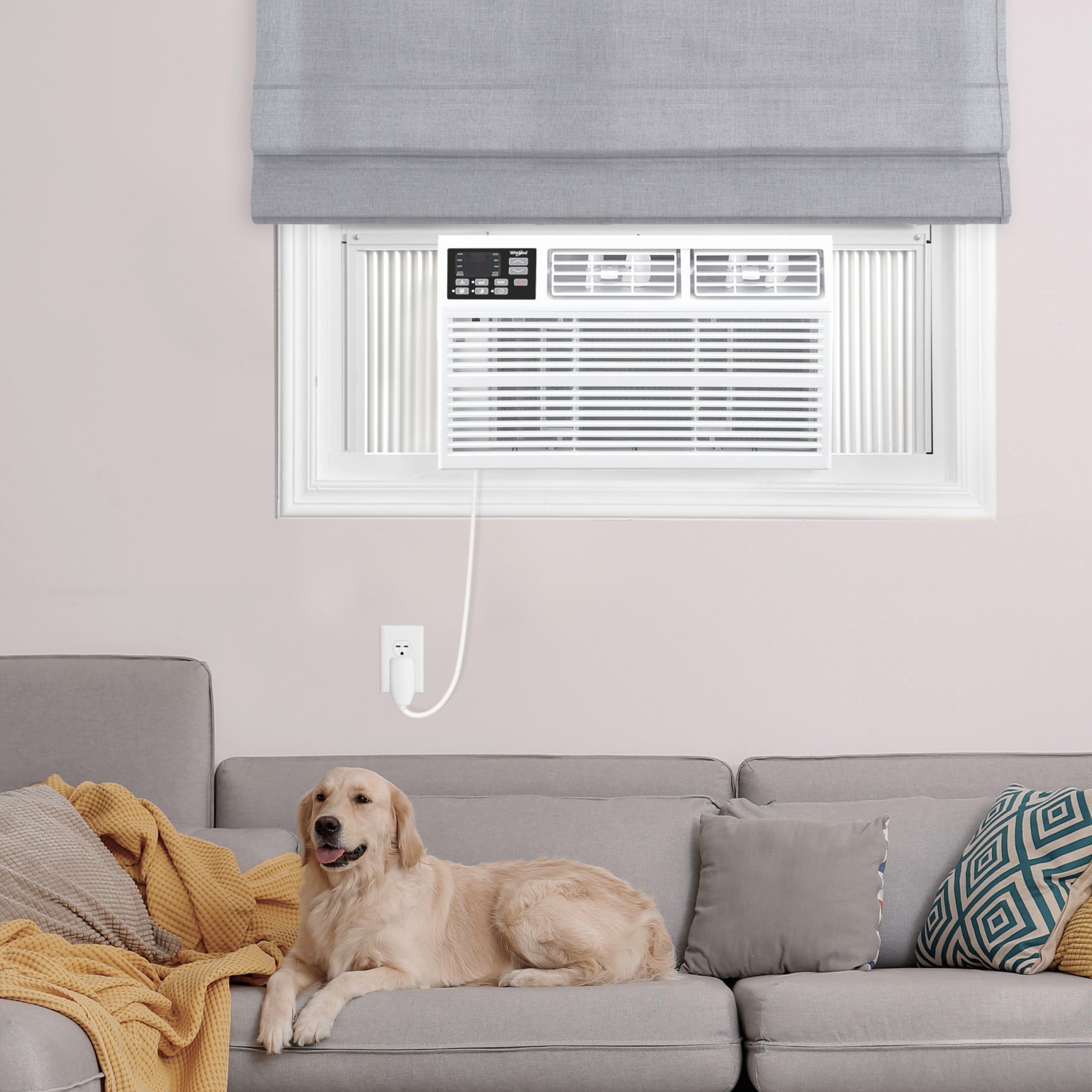 Whirlpool - 1,500 Sq. Ft. 24,000 BTU 230V Window Air Conditi