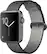 Front. Apple - Apple Watch Series 2 42mm Space Gray Aluminum Case Black Woven Nylon Band - Space Gray Aluminum.