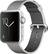 Front. Apple - Apple Watch Series 2 38mm Silver Aluminum Case Pearl Woven Nylon Band - Silver Aluminum.