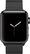 Alt View 11. Apple - Apple Watch Series 2 38mm Space Black Stainless Steel Case Space Black Milanese Loop Band - Space Black Stainless Steel.