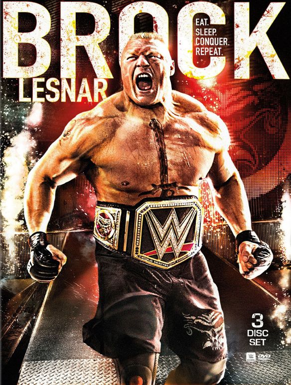  WWE: Brock Lesnar - Eat. Sleep. Conquer. Repeat. [3 Discs] [DVD] [2016]