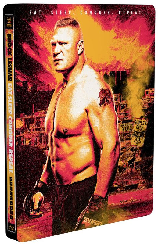  WWE: Brock Lesnar - Eat. Sleep. Conquer. Repeat. [Blu-ray] [SteelBook] [Only @ Best Buy] [2016]