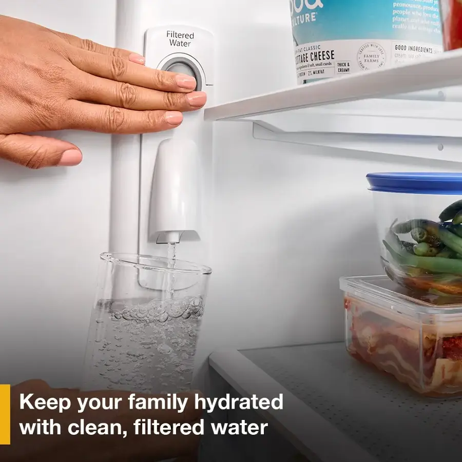 Keep your family hydrated with clean, filtered water.