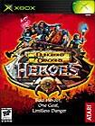 Front Detail. Dungeons & Dragons: Heroes - Xbox.