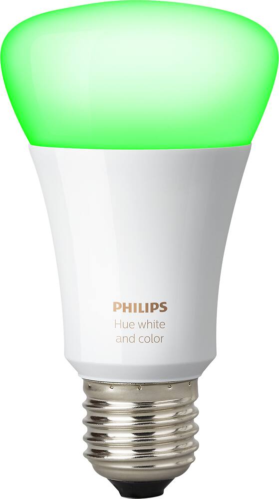 Alt View 17. Philips - Hue A19 Starter Kit - White and Color Ambiance.