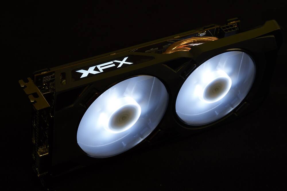 Alt View 19. XFX - Hard Swap Edition AMD Radeon RX 470 RS 4 GB GDDR5 PCI Express 3.0 Graphics Card with White LED Backlight.