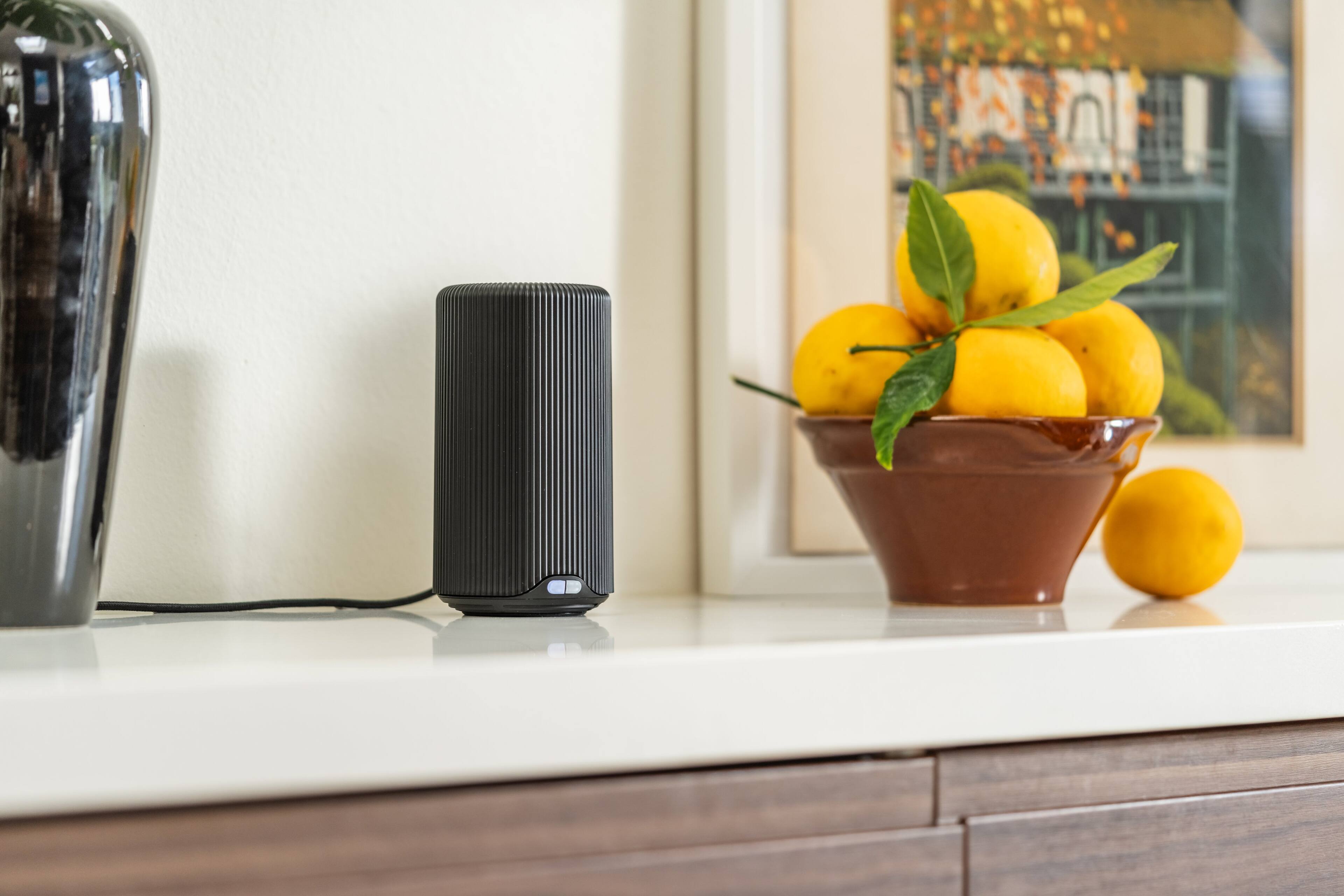 Alt View 1. Pura - Pura Plus Smart Home Fragrance Diffuser - Black.