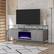 Left. Ameriwood Home - Camley Electric Fireplace TV Stand/Console - Gray Oak.
