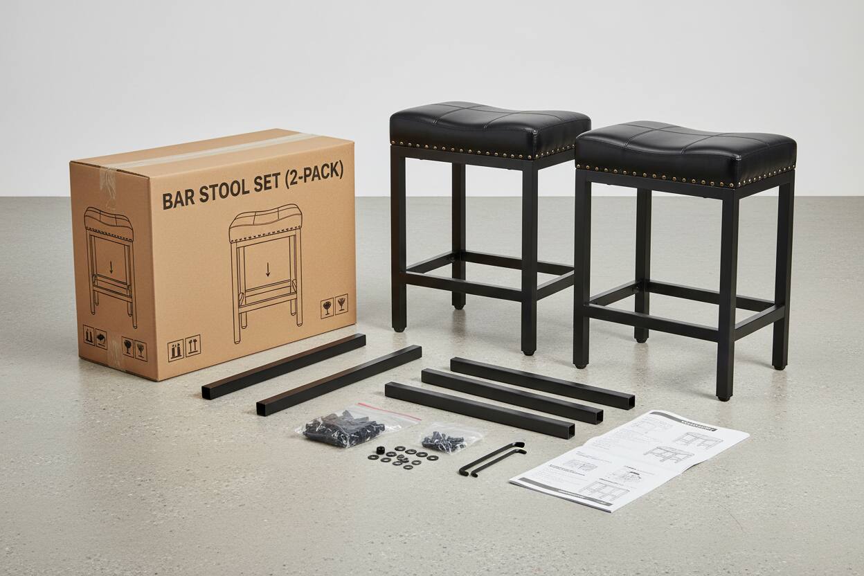BAR STOOL SET (2-PACK)