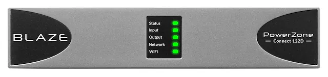 BLAZE
PowerZone - Connect 122D - WiFi
Status
Input
Output
Network
WiFi