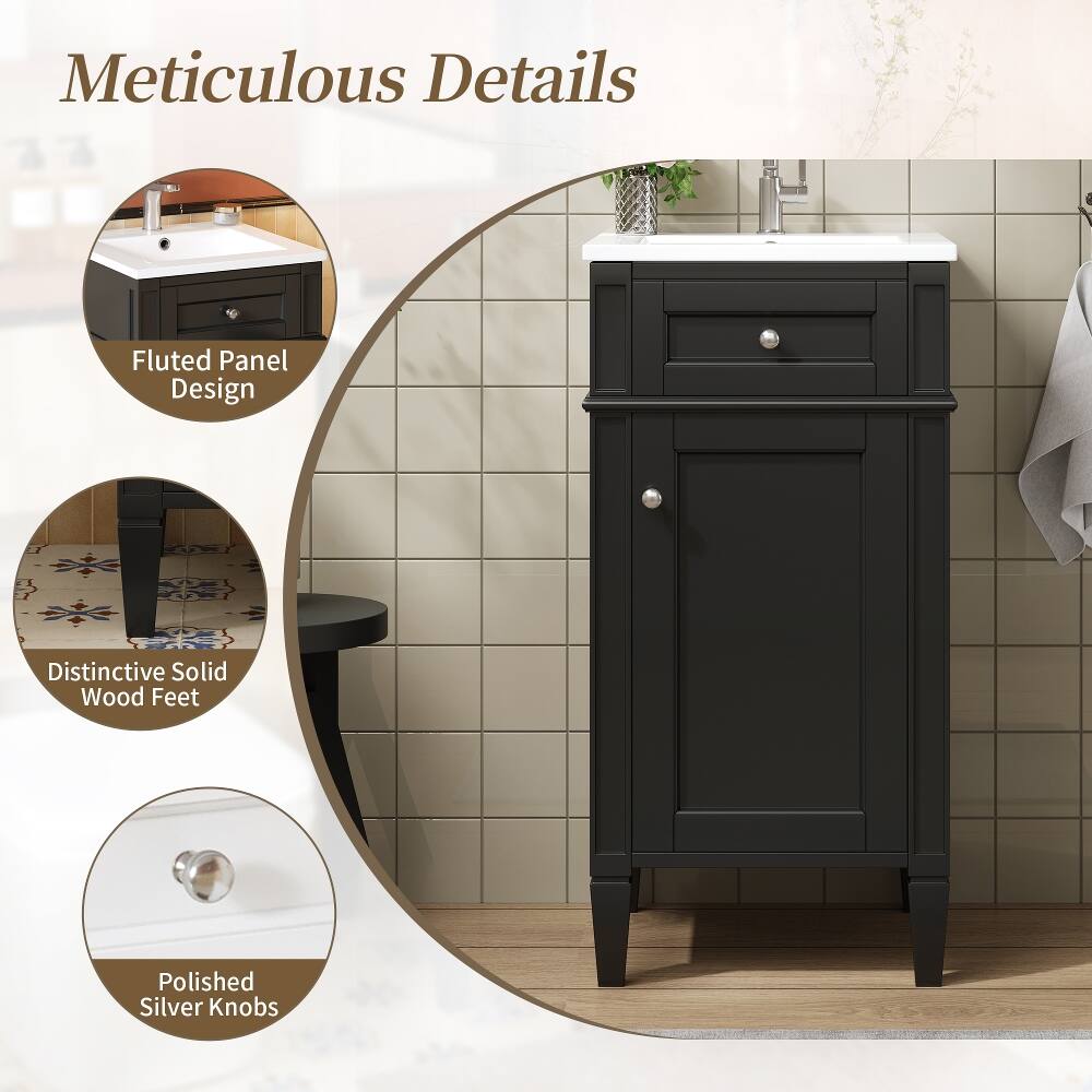 Meticulous Details  
Fluted Panel Design  
Distinctive Solid Wood Feet  
Polished Silver Knobs