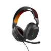 Front. JLab - Nightfall Wired Gaming Over The Ear Headset - Black.