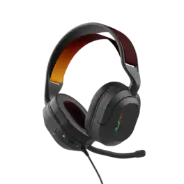 JLab - Nightfall Wired Gaming Over The Ear Headset - Black