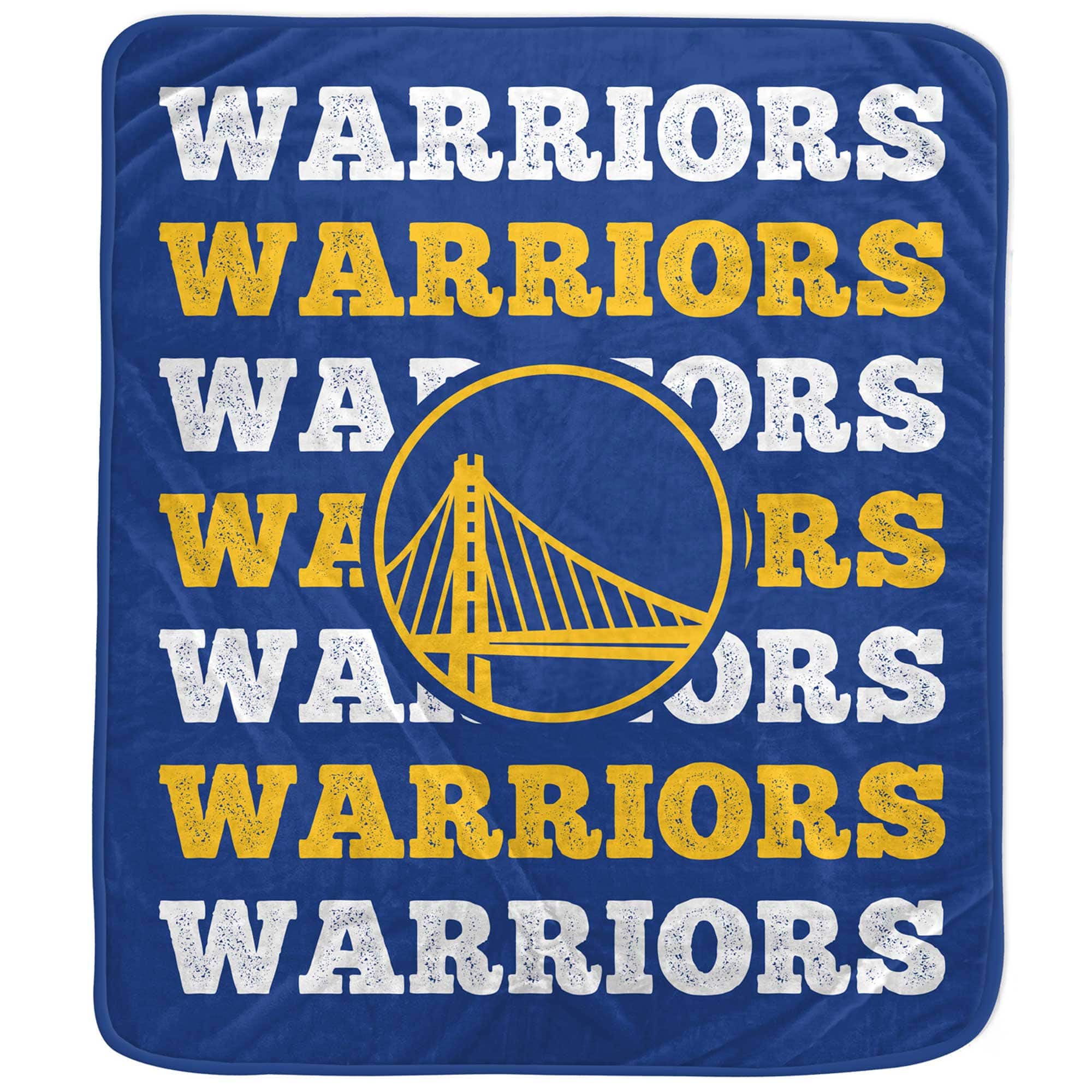 Pegasus - Golden State Warriors 60'' x 70'' Logo Wordmark Plush Blanket - Multicolor price history on PriceWatchPro