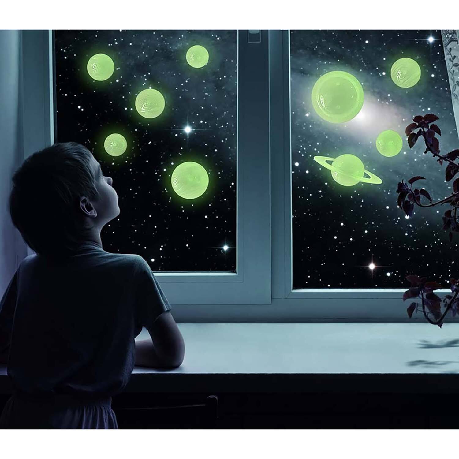 Back. 4M - 4M: Glow 3D Solar System - Glow-in-Dark Set, Ceiling Stick-Ons, Kids Room Decor.