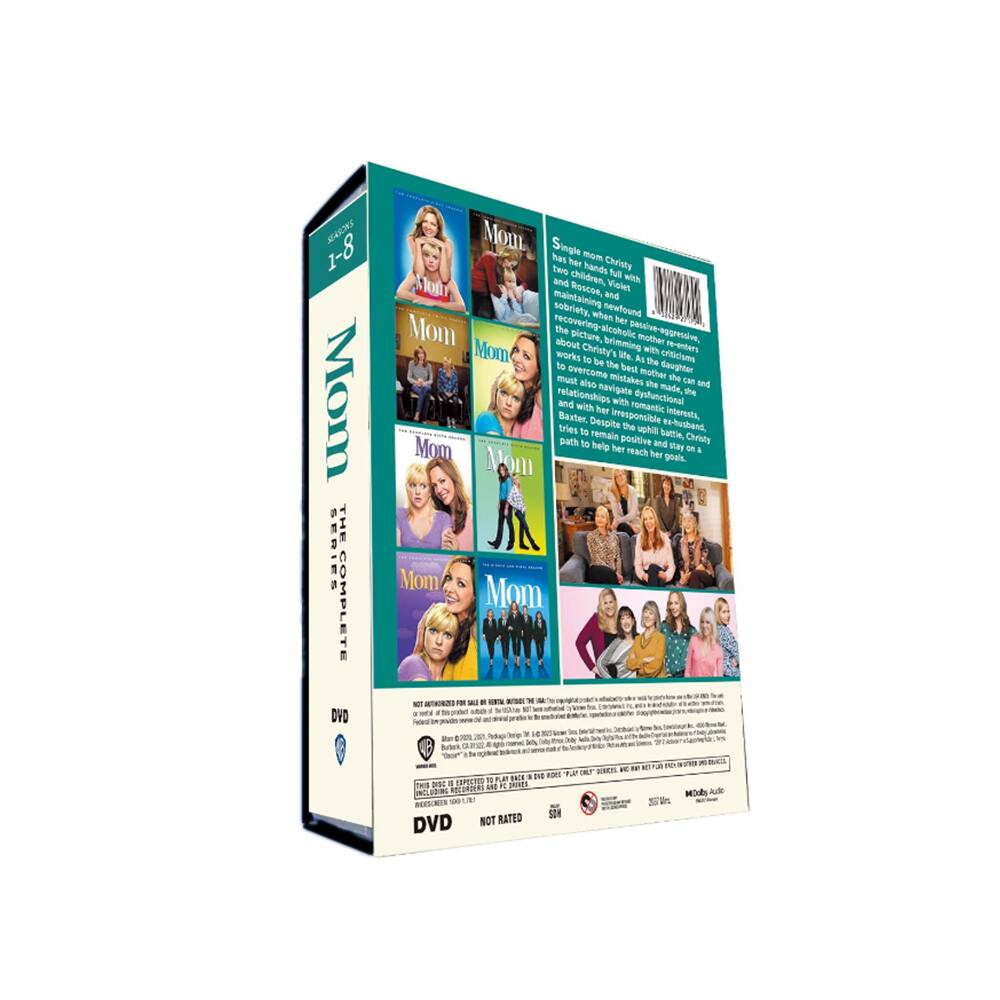 Left. Mom: The Complete Series Seasons 1-8 (DVD).