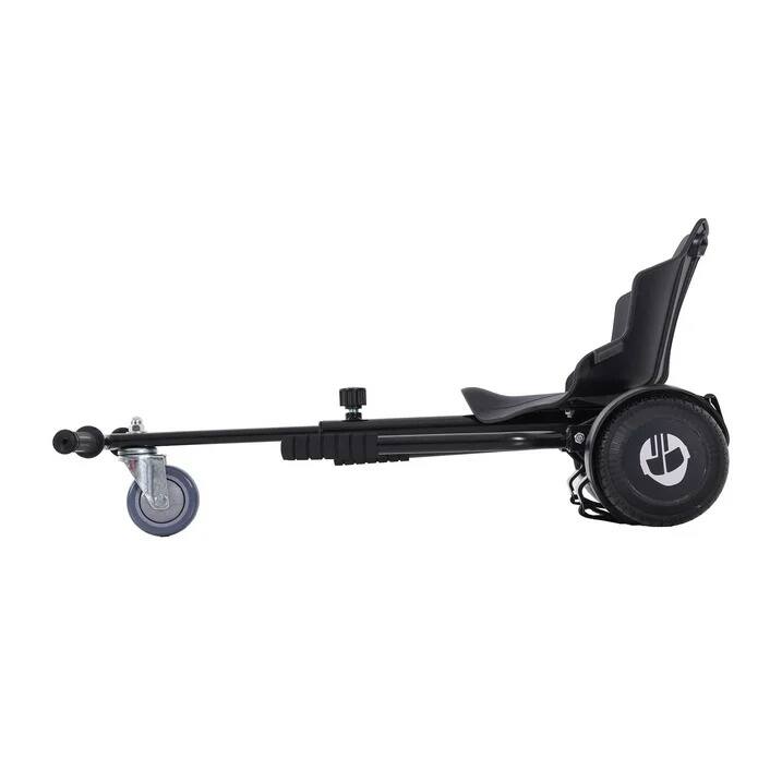 GoTrax Hoverboard and Hoverkart Combo, Kids Ages 8+, Unisex Black