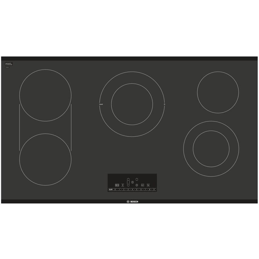Bosch 800 Series 36 Black Electric Cooktop