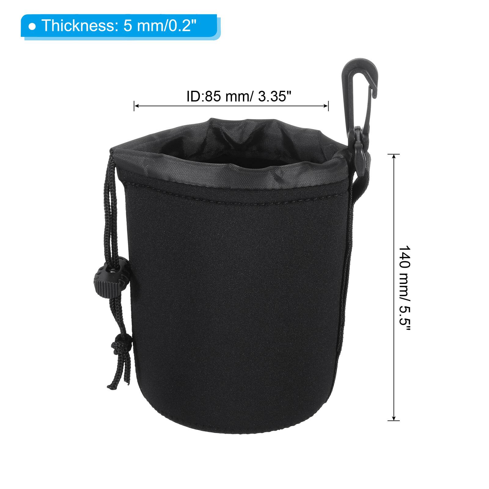 Thickness: 5 mm/0.2"  
ID: 85 mm/ 3.35"  
Height: 140 mm/ 5.5"
