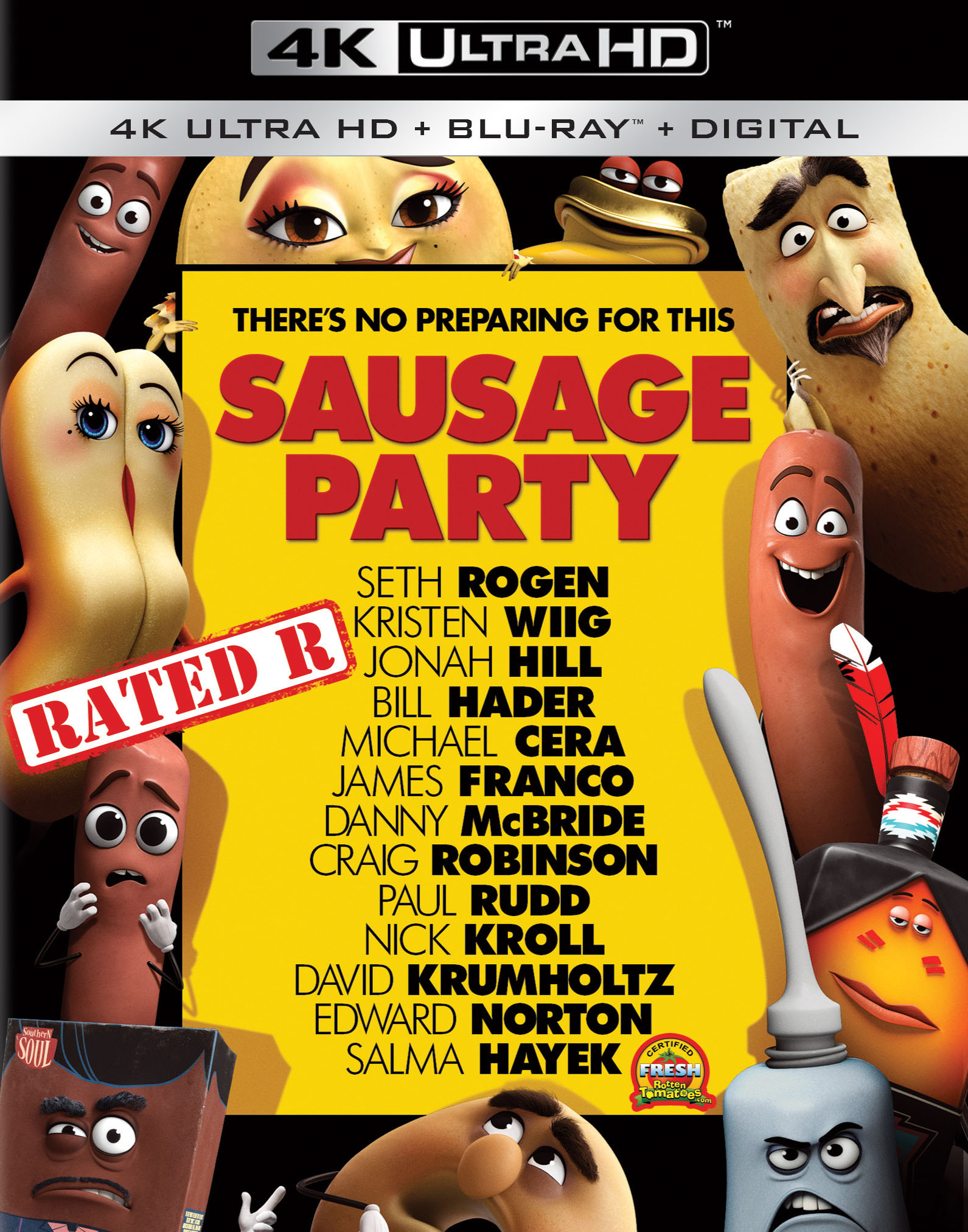 Sausage Party [Includes Digital Copy] [4K Ultra HD Blu-ray/Blu-ray] [2016]  - Best Buy