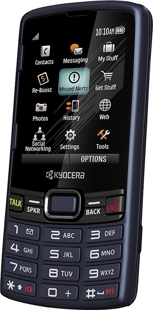 Best Buy: Boost Mobile Kyocera Verve No-Contract Cell Phone Black