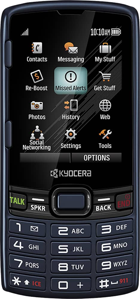 Best Buy: Boost Mobile Kyocera Verve No-Contract Cell Phone Black