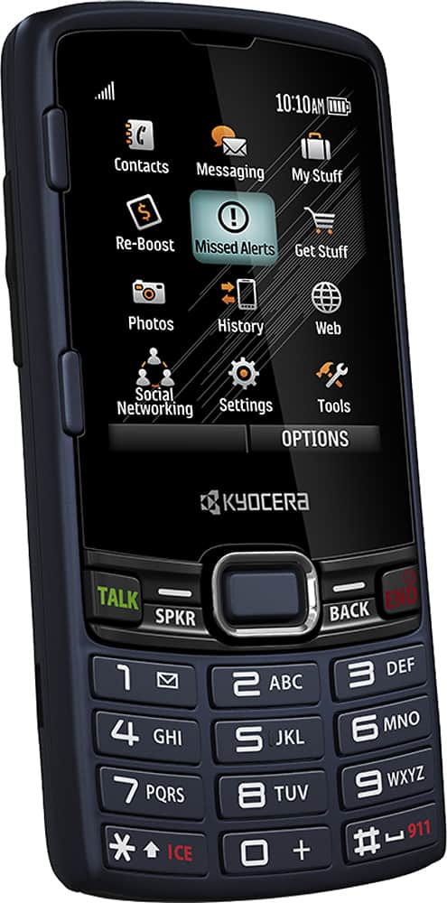 Best Buy: Boost Mobile Kyocera Verve No-Contract Cell Phone Black