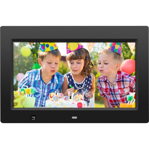 Angle View: Aluratek - ADMSF310F 10" Digital Photo Frame with Motion Sensor and 4GB Memory