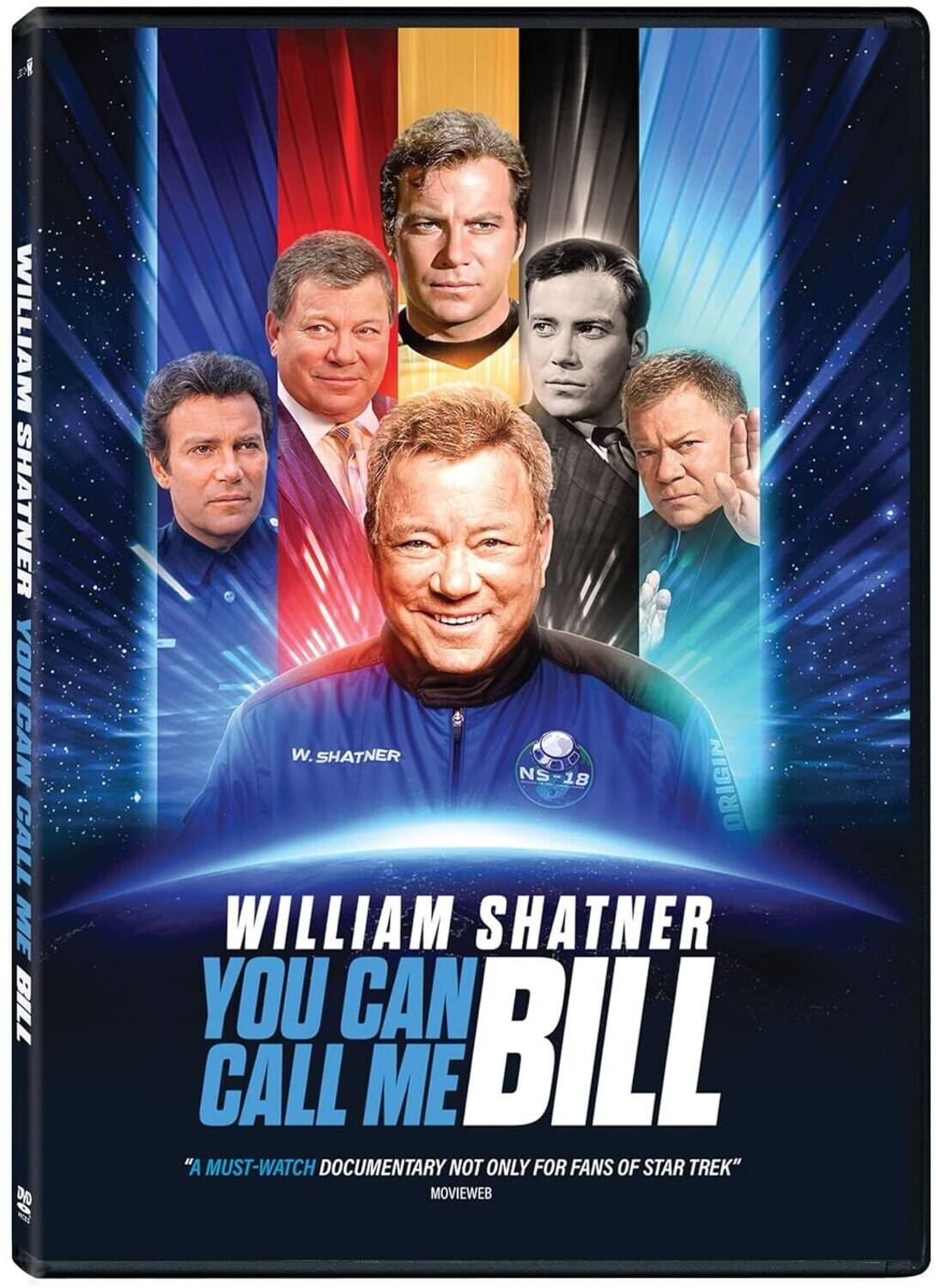 Alt View 1. William Shatner: You Can Call Me Bill   - DVD.