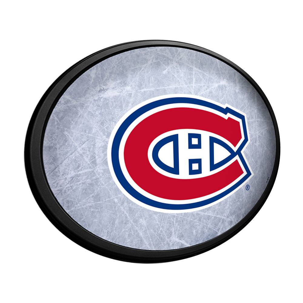 Alt View 1. The Fan-Brand - Montreal Canadiens 18'' x 14'' Team Slimline Illuminated Wall Sign - Multicolor.