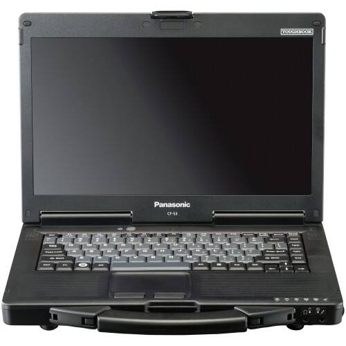 Front Standard. Panasonic - 14" Toughbook Notebook - 2 GB Memory - 320 GB Hard Drive - Magnesium Alloy.