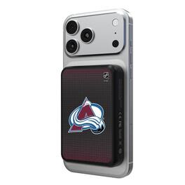 Keyscaper - Colorado Avalanche Wireless Magnetic Power Bank - Black