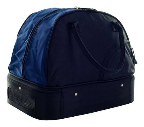 Front Standard. Trademark - Toppers Club Bag - Black/Navy.