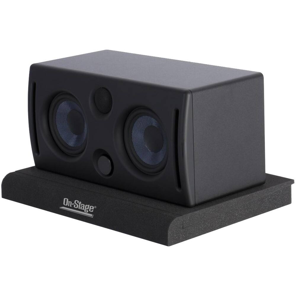 Alt View 12. On-Stage - Foam Speaker Platforms Large (2-Pack) - Black.