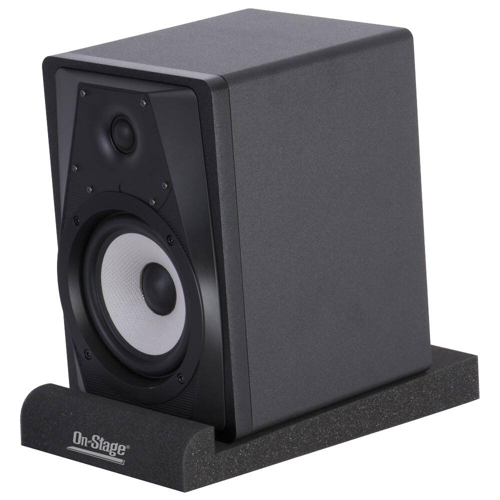 Alt View 13. On-Stage - Foam Speaker Platforms Small (2-Pack) - Black.