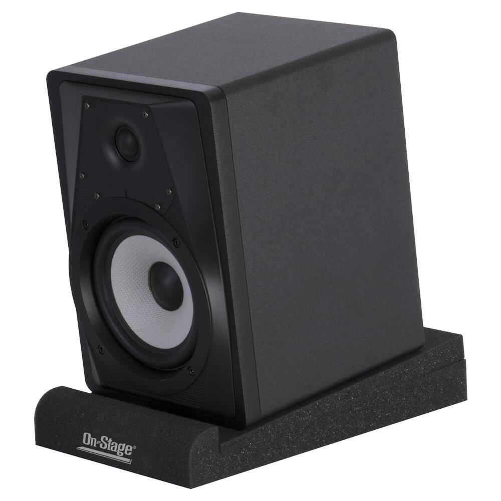 Alt View 14. On-Stage - Foam Speaker Platforms Small (2-Pack) - Black.