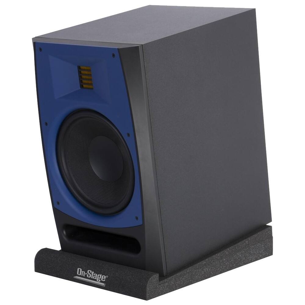 Alt View 13. On-Stage - Foam Speaker Platforms Medium (2-Pack) - Black.