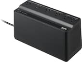 APC - UPS Battery Backup, 450VA/255W, Tower/Wall Mount, 6 Outlets, LED Indicator - Black