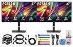 P2726H 27" 120 Hz 1500:1 CONTRAST RATIO 5 MS RESPONSE TIME 300 NIT BRIGHTNESS
- LCD Screen Cleaner