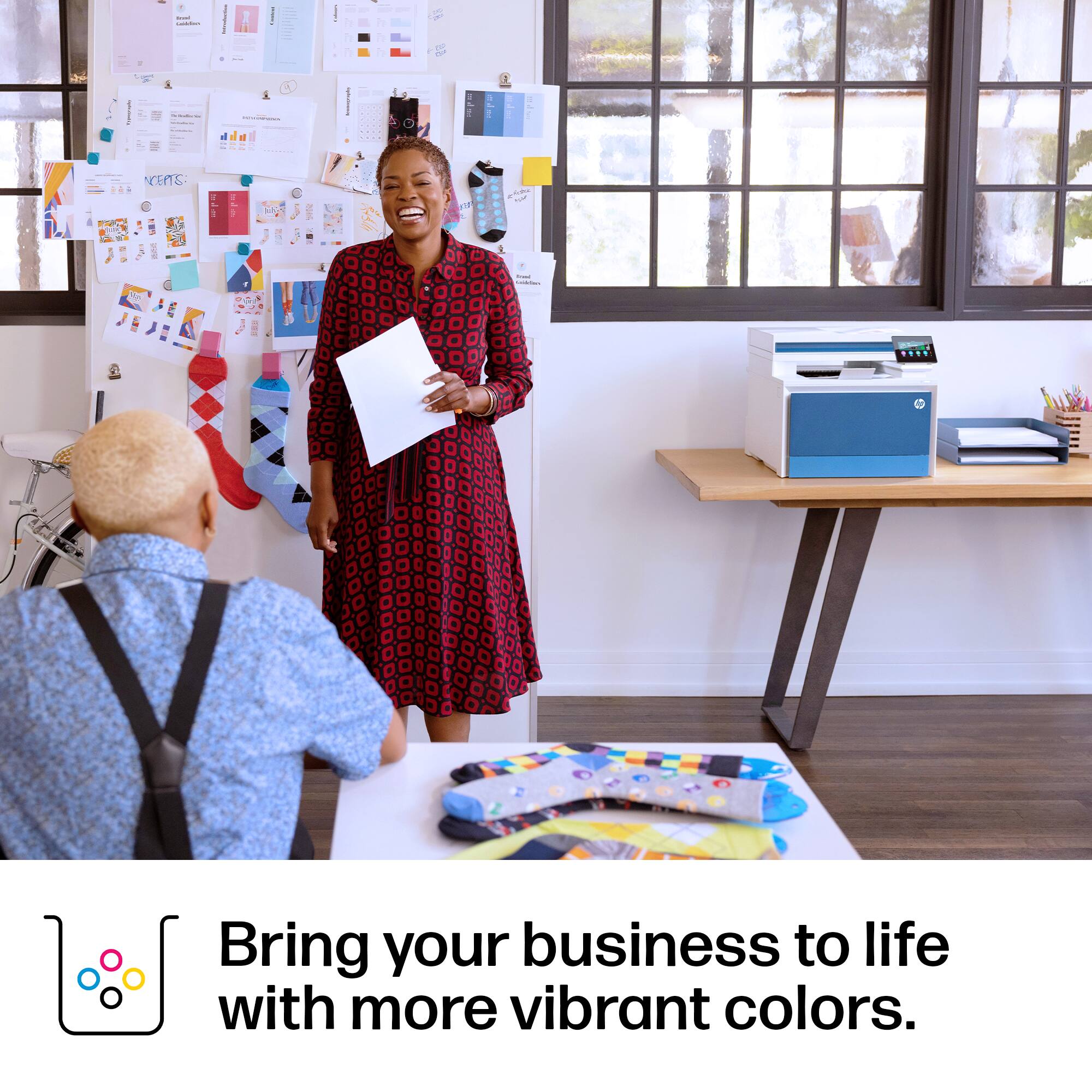 Bring your business to life with more vibrant colors.